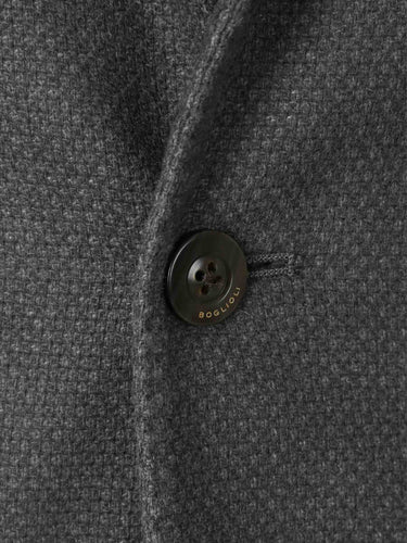Boglioli Hombre Barcelona Americana Recta Cachemira color Gris Oscuro sku 302-003594 02 - Foto 3