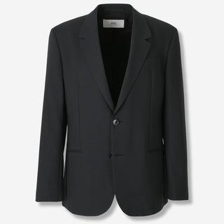 Ami Paris Hombre Barcelona Americana Recta Lana color Gris Antracita sku 302-003600 01 - Foto 1