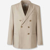 Ami Paris Hombre Barcelona Americana Cruzada Lana color Beige sku 302-003601 01 - Foto 1