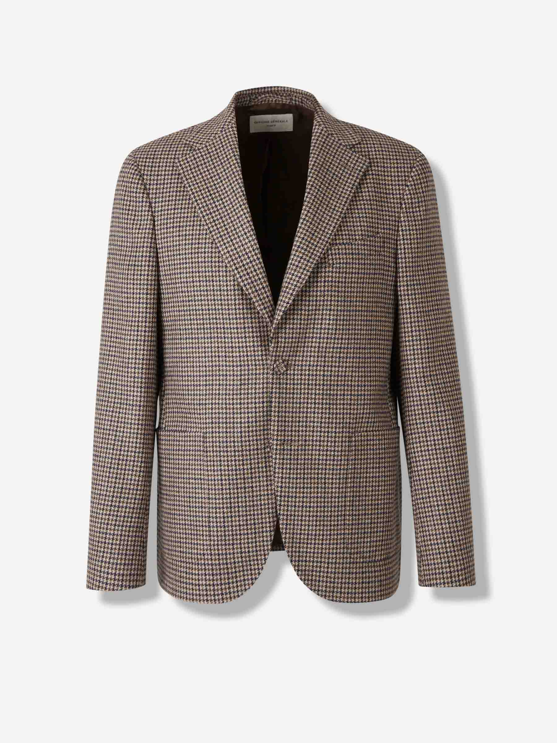 Officine Générale Hombre Barcelona Americana Recta Arthus color Camel sku 302-003603 01 - Foto 1
