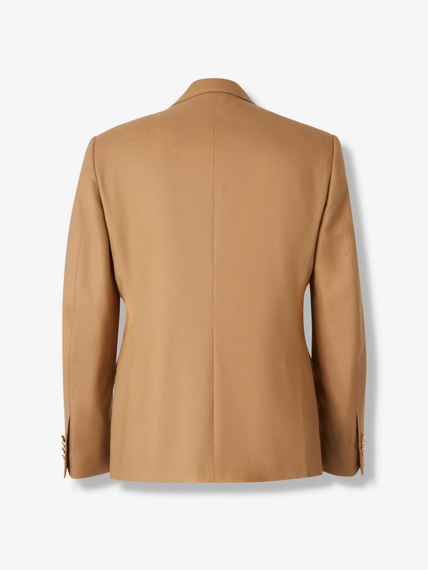 Lardini Hombre Barcelona Americana Recta Lana color Camel sku 302-003606 01 - Foto 2