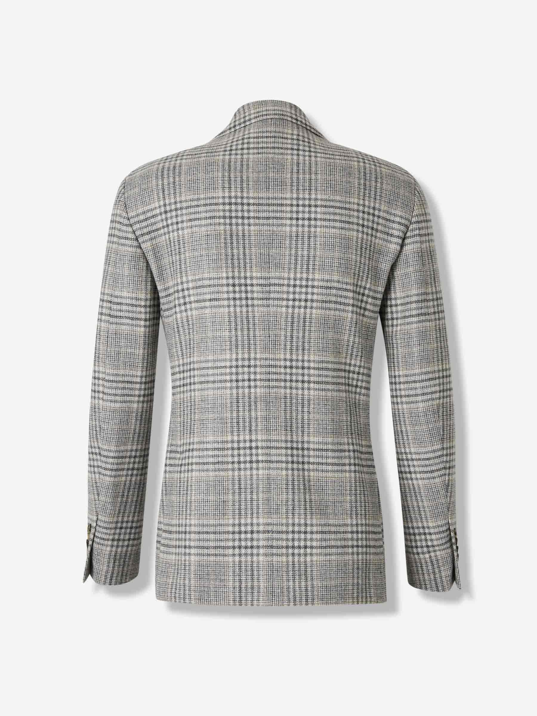 Lardini Hombre Barcelona Americana Recta Lana color Gris sku 302-003607 01 - Foto 2