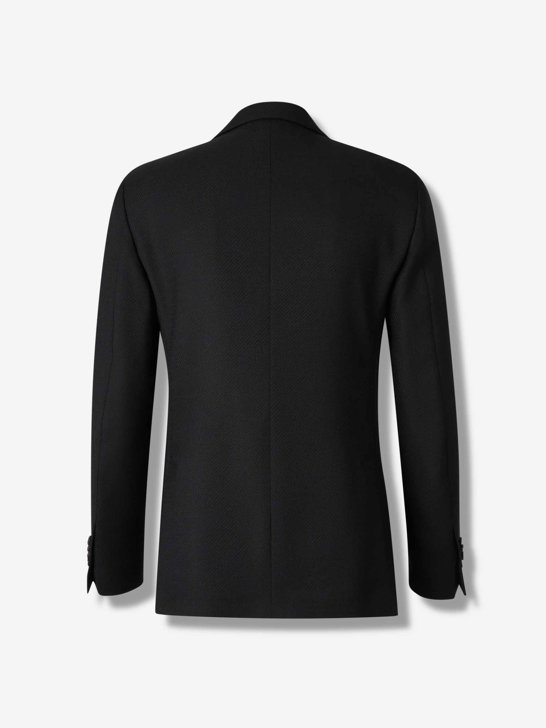 Lardini Hombre Barcelona Americana Recta Lana color Azul Marino sku 302-003610 01 - Foto 2