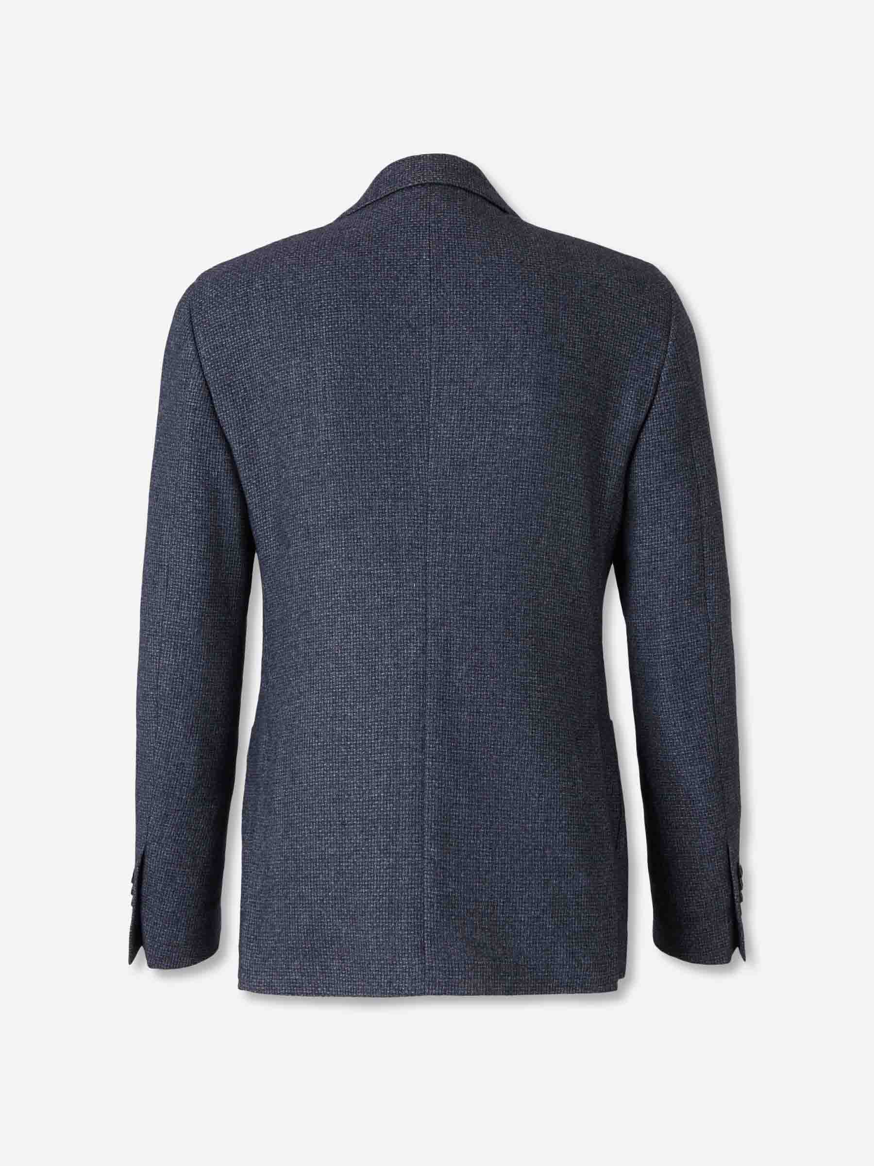 Lardini Hombre Barcelona Americana Recta Lana color Azul Marino sku 302-003613 01 - Foto 2