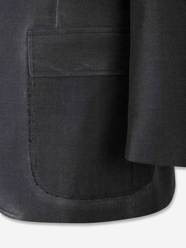 Maison Margiela Hombre Barcelona Americana Recta Work-in-Progress color Azul Noche sku 302-003617 01 - Foto 4
