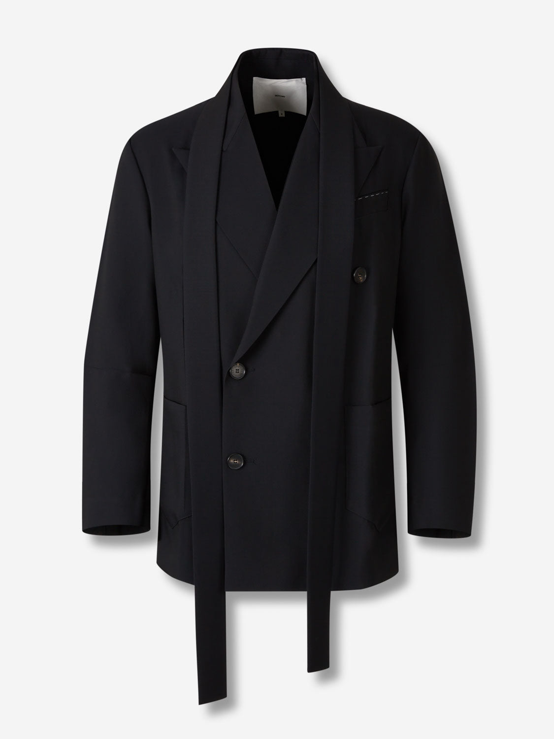 Setchu Hombre Barcelona Americana Origami Doble color Negro sku 302-003626 01 - Foto 1