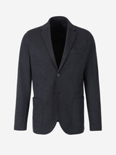 Harris Wharf Hombre Barcelona Americana Ligera Lana color Gris Antracita sku 302-003628 01 - Foto 1