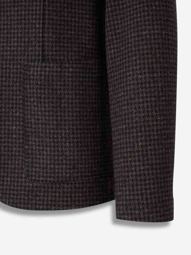 Harris Wharf Hombre Barcelona Americana Recta Lana color Marrón Oscuro sku 302-003630 01 - Foto 4