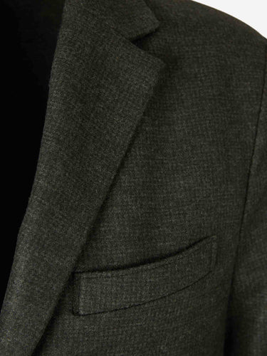Harris Wharf Hombre Barcelona Americana Recta Lana color Verde Oscuro sku 302-003631 01 - Foto 3
