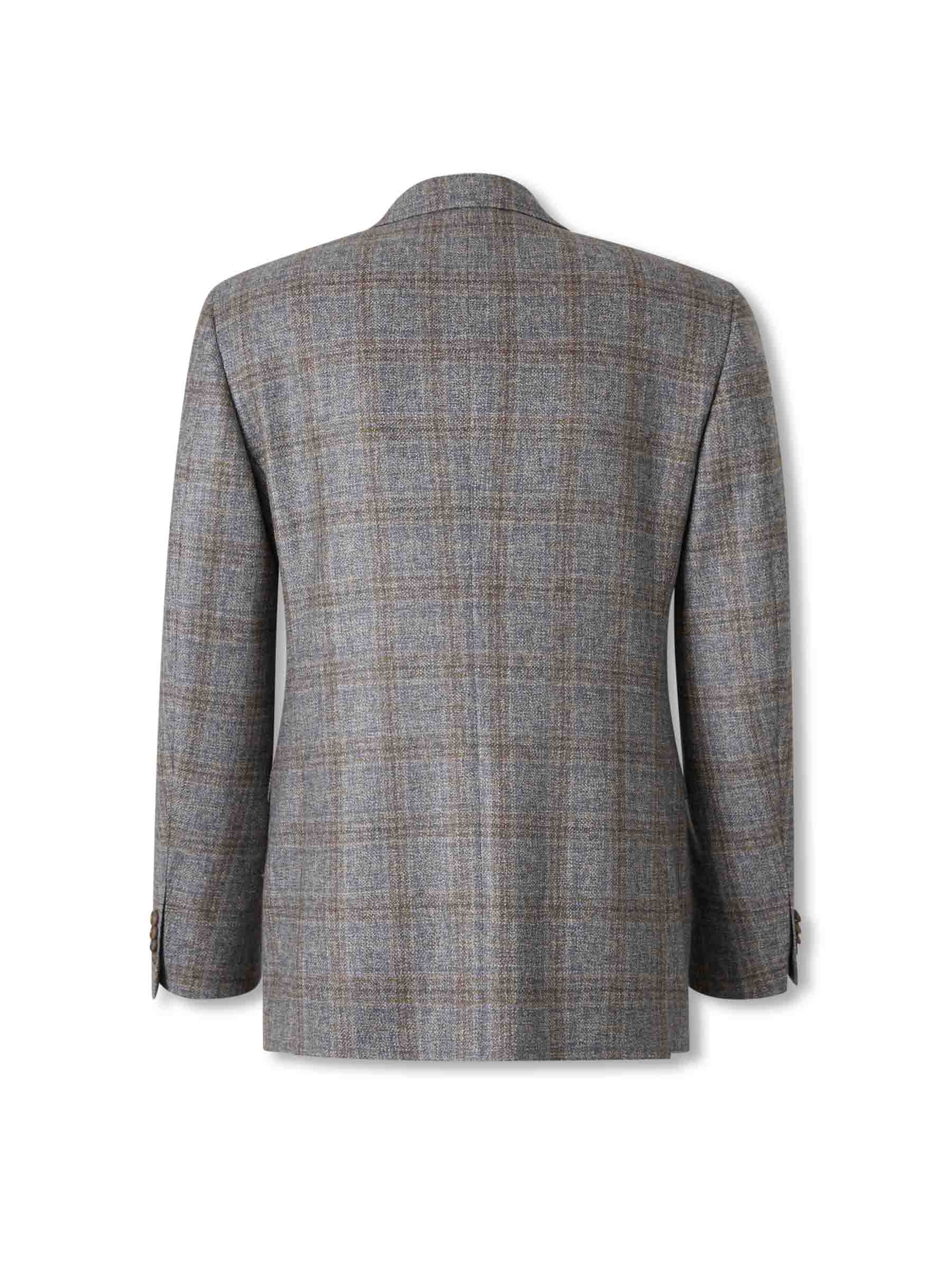 Canali Hombre Barcelona Americana Recta Lana color Gris sku 302-003634 01 - Foto 2