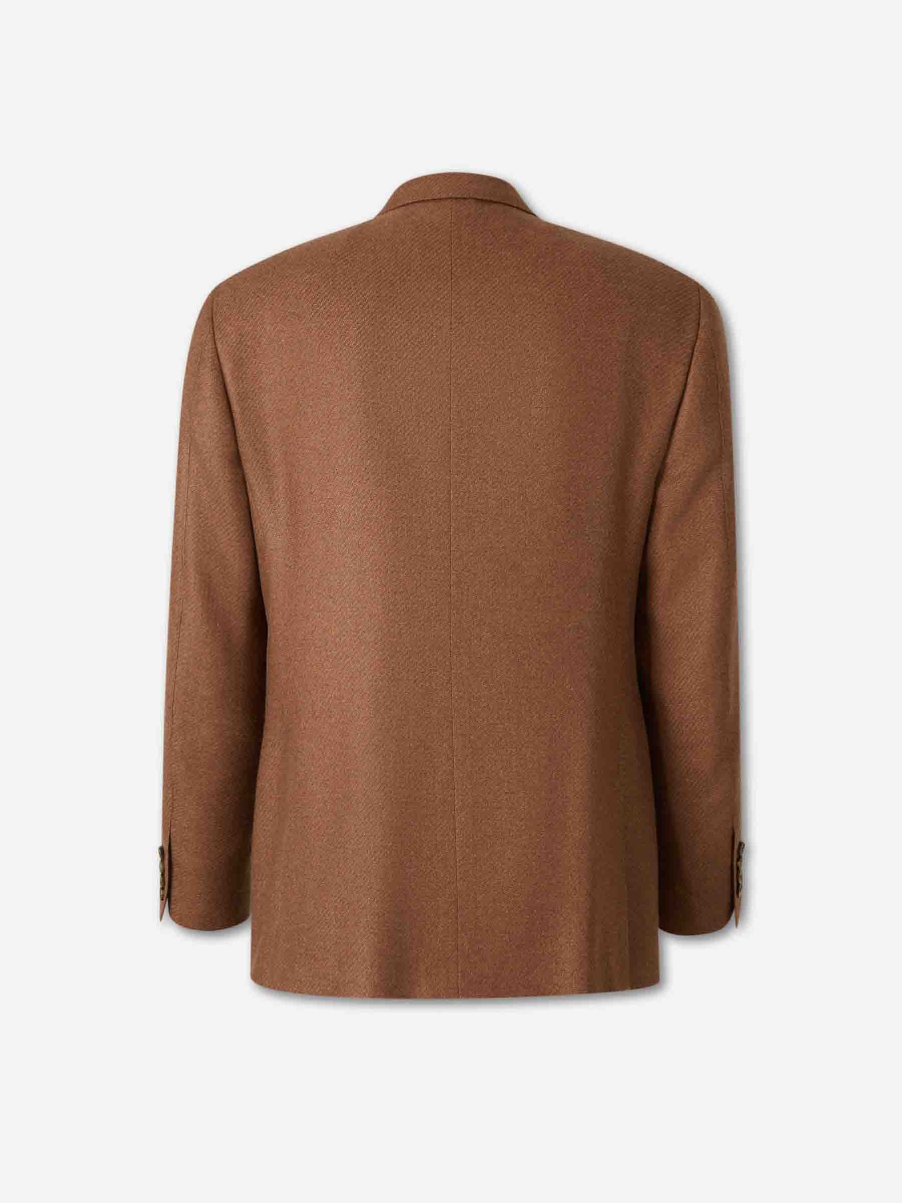 Canali Hombre Barcelona Americana Recta Cachemira color Camel sku 302-003635 01 - Foto 2