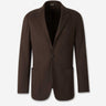 Canali Hombre Barcelona Americana Recta Punto color Marrón Oscuro sku 302-003637 01 - Foto 1