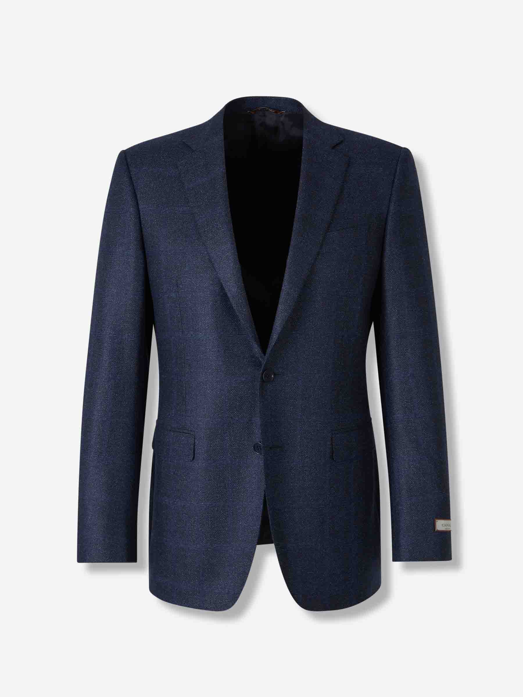 Canali Hombre Barcelona Americana Recta Lana color Azul Marino sku 302-003639 01 - Foto 1