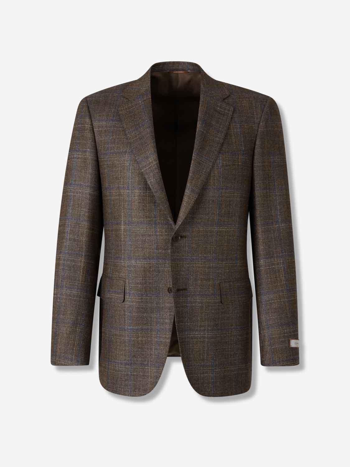 Canali Hombre Barcelona Americana Recta Clásica color Marrón sku 302-003640 01 - Foto 1
