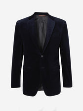 Canali Hombre Barcelona Americana Terciopelo color Azul Marino sku 302-003642 01 - Foto 1