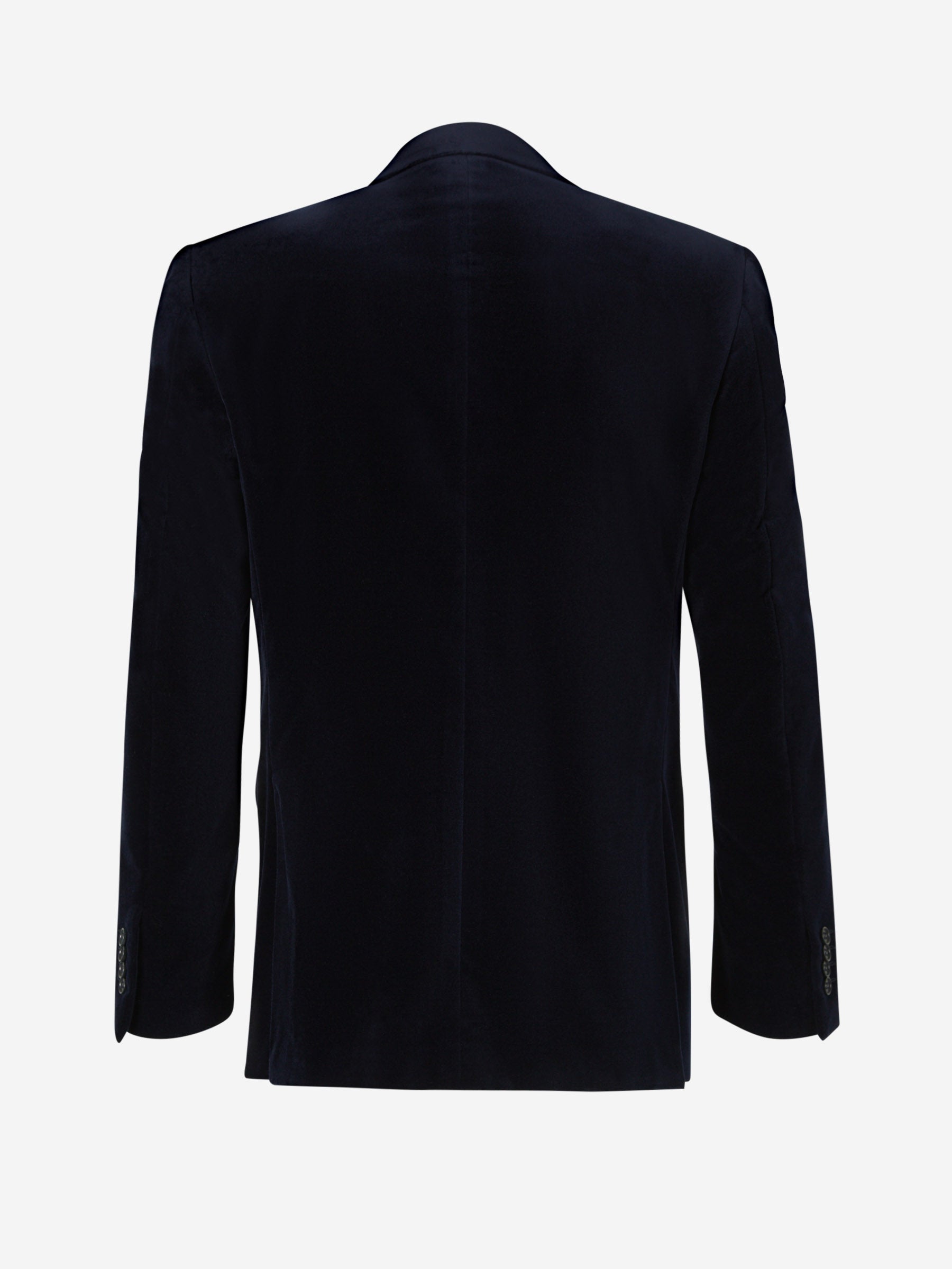 Canali Hombre Barcelona Americana Terciopelo color Azul Marino sku 302-003642 01 - Foto 2