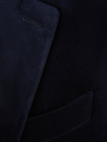 Canali Hombre Barcelona Americana Terciopelo color Azul Marino sku 302-003642 01 - Foto 4
