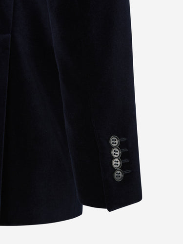 Canali Hombre Barcelona Americana Terciopelo color Azul Marino sku 302-003642 01 - Foto 5