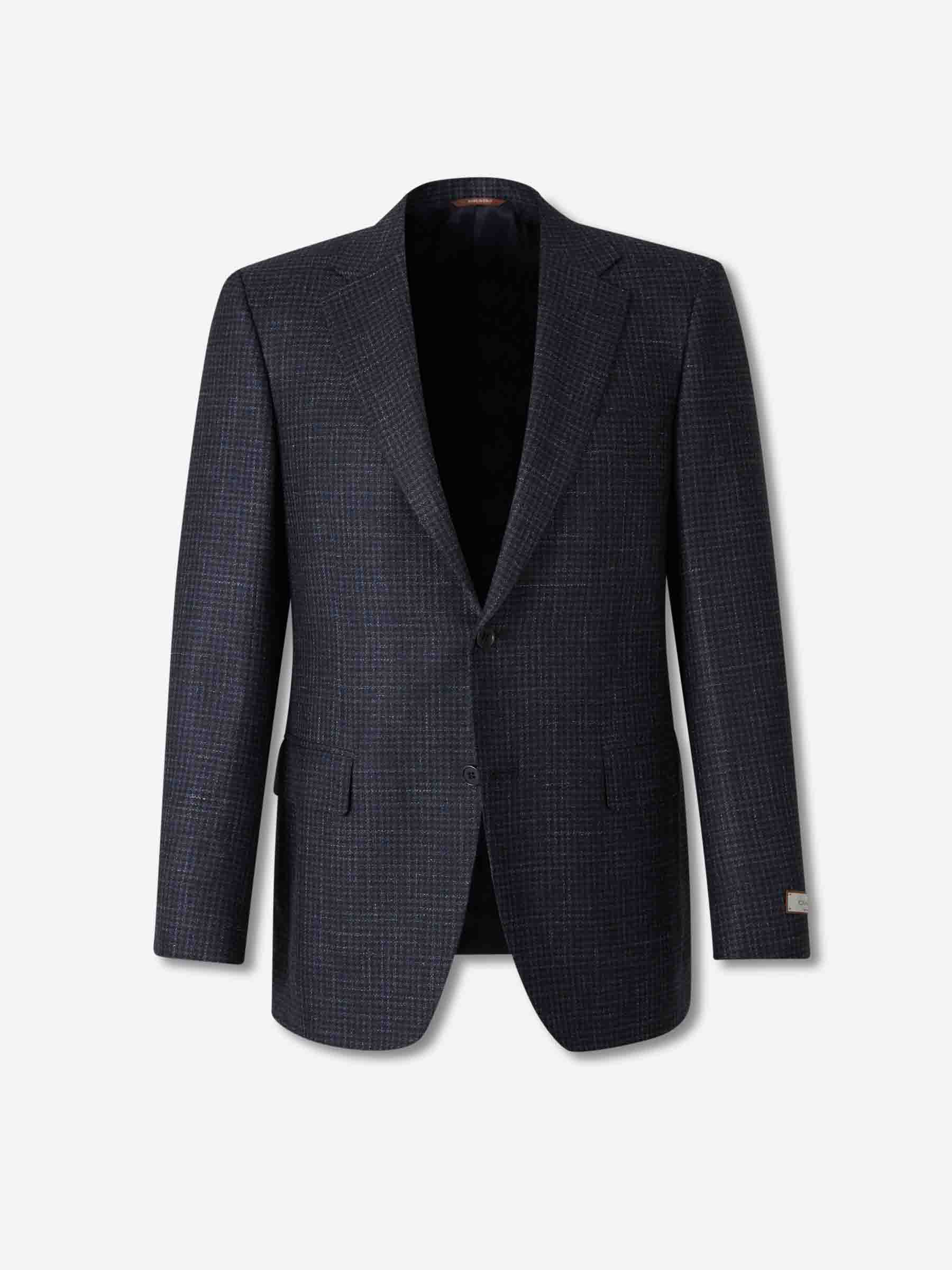 Canali Hombre Barcelona Americana Recta Lana color Azul Marino sku 302-003643 01 - Foto 1