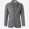 Lardini Hombre Barcelona Americana Recta Algodón color Azul Marino sku 302-003647 01 - Foto 1