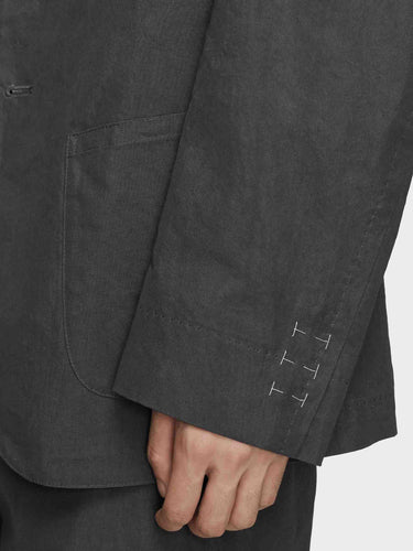 Maison Margiela Hombre Barcelona Americana Recta Estructurada color Gris Oscuro sku 302-003652 01 - Foto 3