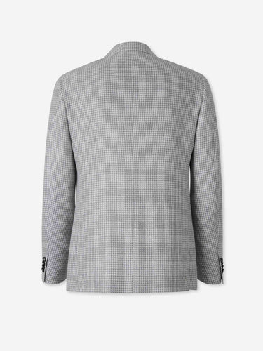 Zegna Hombre Barcelona Americana Recta Estampada color Gris Claro sku 302-003657 01 - Foto 2