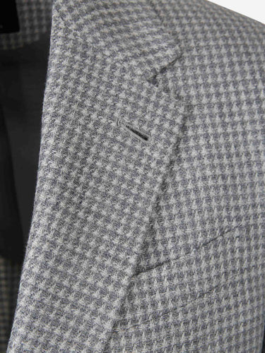 Zegna Hombre Barcelona Americana Recta Estampada color Gris Claro sku 302-003657 01 - Foto 3