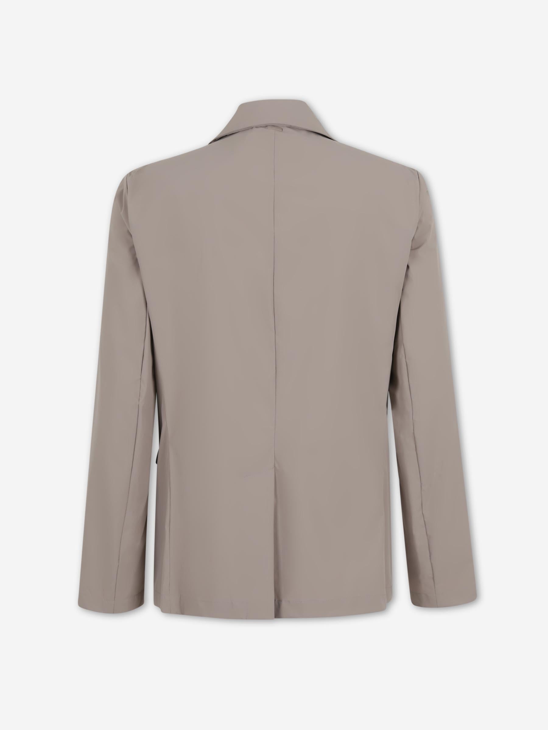 Herno Hombre Barcelona Americana Recta Técnica color Taupe sku 302-003661 01 - Foto 2