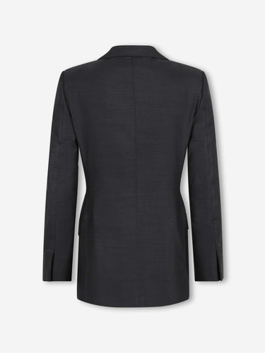 Tom Ford Hombre Barcelona Americana Recta Seda color Negro sku 302-003665 01 - Foto 2