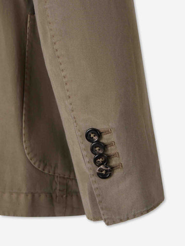 Santa Eulalia Hombre Barcelona Americana Recta Lisa color Taupe sku 302-003671 02 - Foto 4