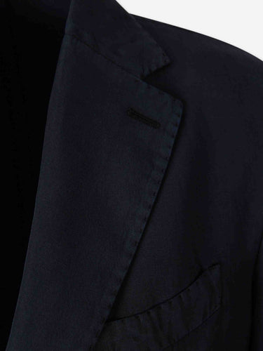 Santa Eulalia Hombre Barcelona Americana Recta Lisa color Negro sku 302-003671 03 - Foto 3