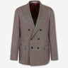 Brunello Cucinelli Hombre Barcelona Americana Cruzada Lino color Marrón sku 302-003677 01 - Foto 1