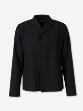 Jil Sander Hombre Barcelona Chaqueta Popelín Lana color Negro sku 302-003678 01 - Foto 1