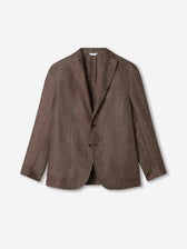 Boglioli Hombre Barcelona Americana Recta Lino color Marrón sku 302-003680 01 - Foto 1