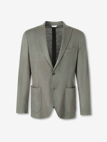 Boglioli Hombre Barcelona Americana Punto Lana color Azul Marino sku 302-003684 01 - Foto 1