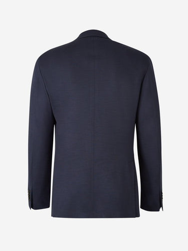 Boglioli Hombre Barcelona Americana Punto Lana color Azul Marino sku 302-003684 02 - Foto 2
