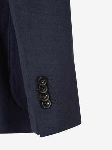Boglioli Hombre Barcelona Americana Punto Lana color Azul Marino sku 302-003684 02 - Foto 5