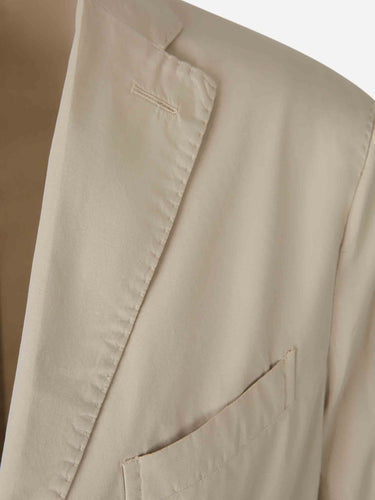 Boglioli Hombre Barcelona Americana Recta Algodón color Camel sku 302-003685 01 - Foto 3