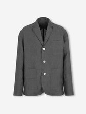 Jacquemus Hombre Barcelona Americana Recta Pastro color Gris Antracita sku 302-003691 01 - Foto 1