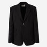 Ami Paris Hombre Barcelona Americana Recta Lisa color Negro sku 302-003693 01 - Foto 1