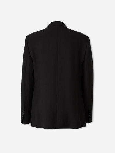 Ami Paris Hombre Barcelona Americana Recta Lisa color Negro sku 302-003693 01 - Foto 2