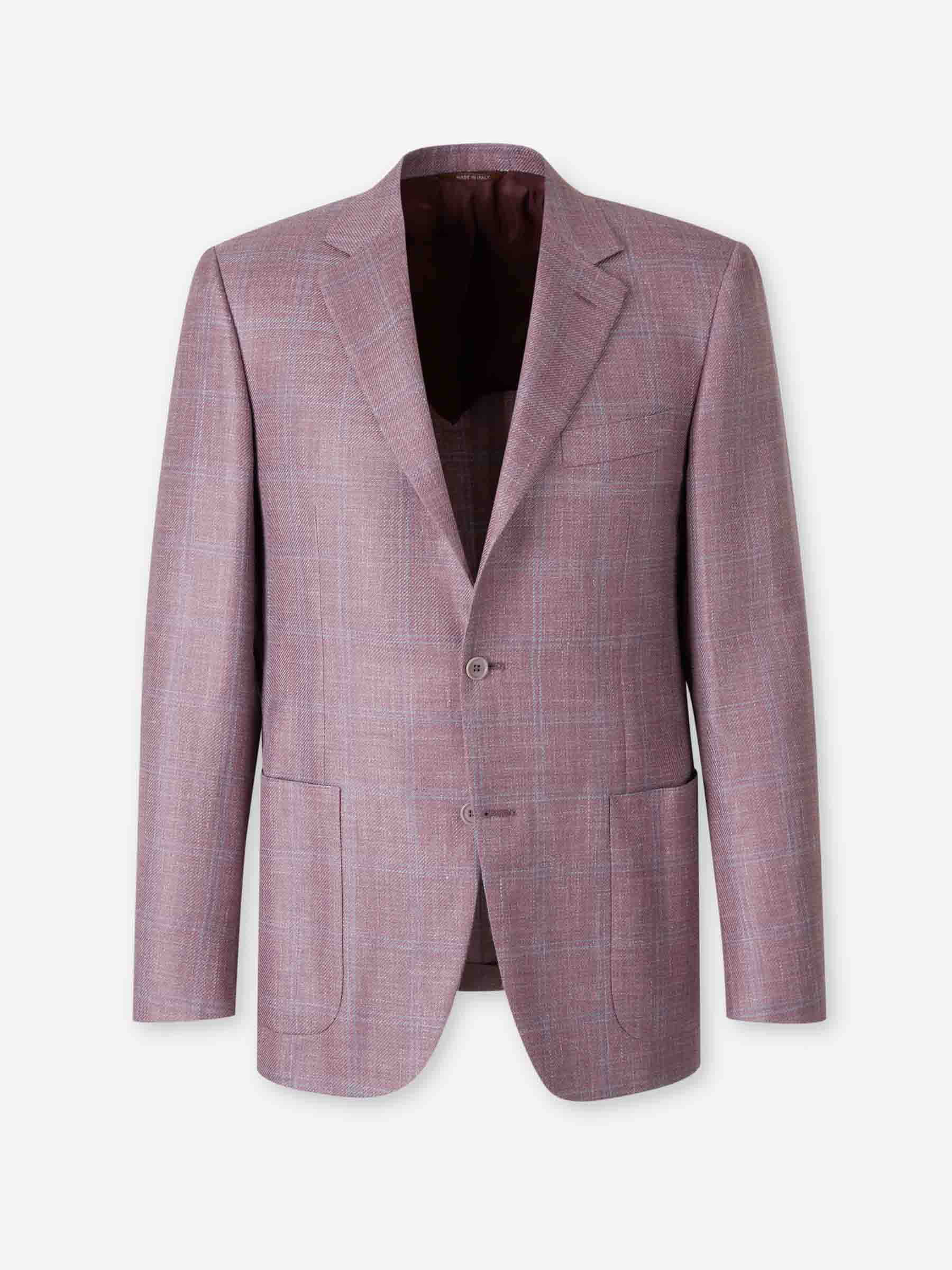 Canali Hombre Barcelona Americana Recta Cuadros color Multicolor sku 302-003696 01 - Foto 1