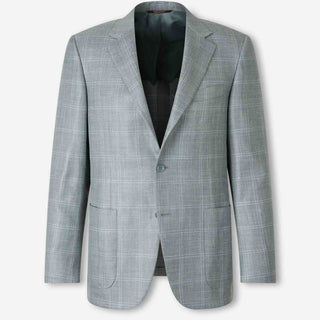 Canali Hombre Barcelona Americana Recta Cuadros color Gris Claro sku 302-003696 02 - Foto 1