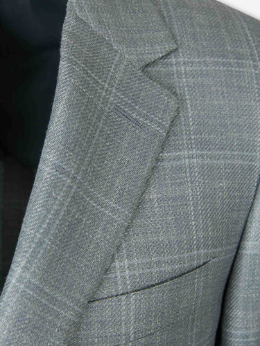 Canali Hombre Barcelona Americana Recta Cuadros color Gris Claro sku 302-003696 02 - Foto 3