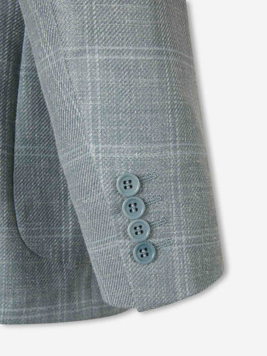Canali Hombre Barcelona Americana Recta Cuadros color Gris Claro sku 302-003696 02 - Foto 4
