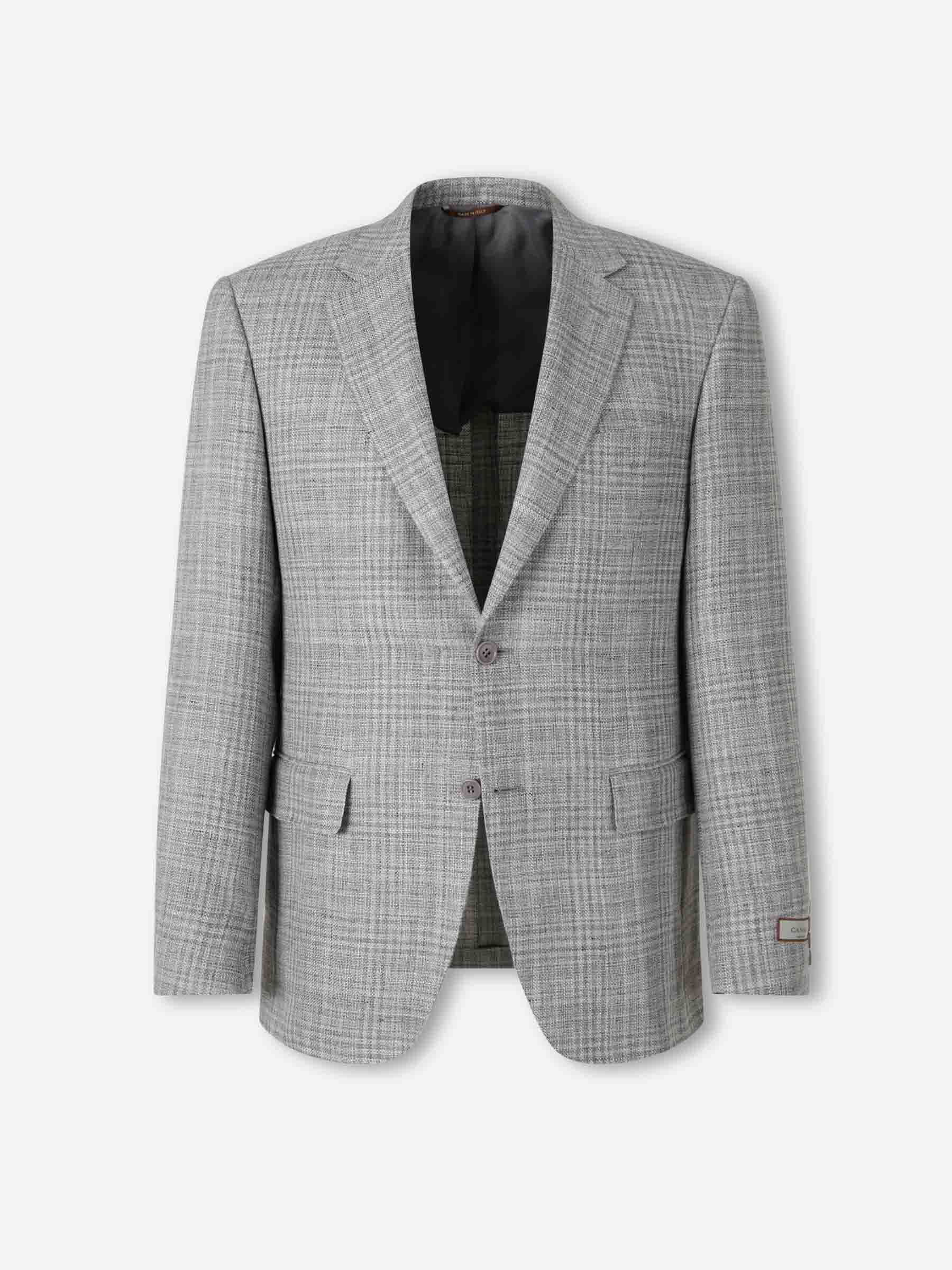 Canali Hombre Barcelona Americana Recta color Gris sku 302-003697 01 - Foto 1