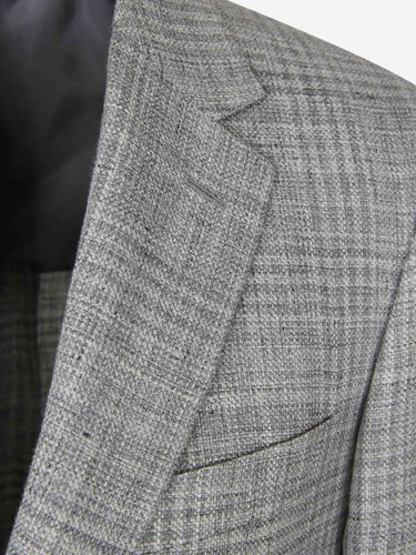 Canali Hombre Barcelona Americana Recta color Gris sku 302-003697 01 - Foto 3