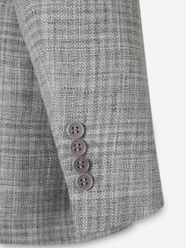 Canali Hombre Barcelona Americana Recta color Gris sku 302-003697 01 - Foto 4