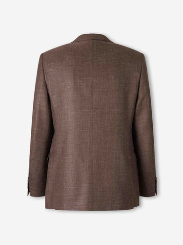 Canali Hombre Barcelona Americana Recta color Marrón sku 302-003698 02 - Foto 2