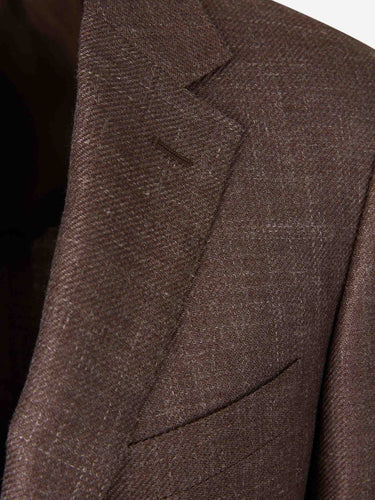 Canali Hombre Barcelona Americana Recta color Marrón sku 302-003698 02 - Foto 3